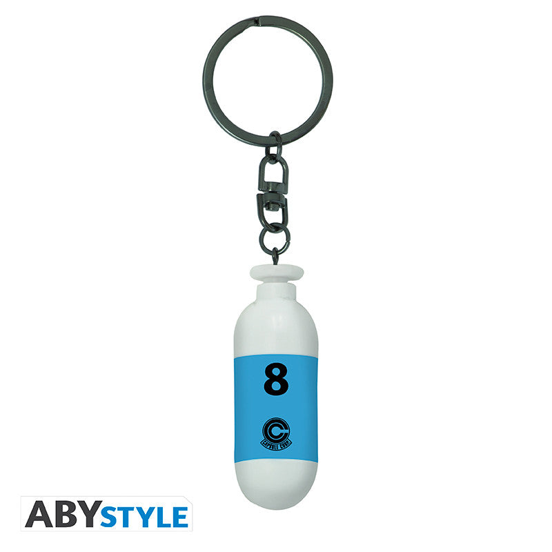 Dragon Ball 3D Keychain "DBZ/Blue Plastic Capsule"