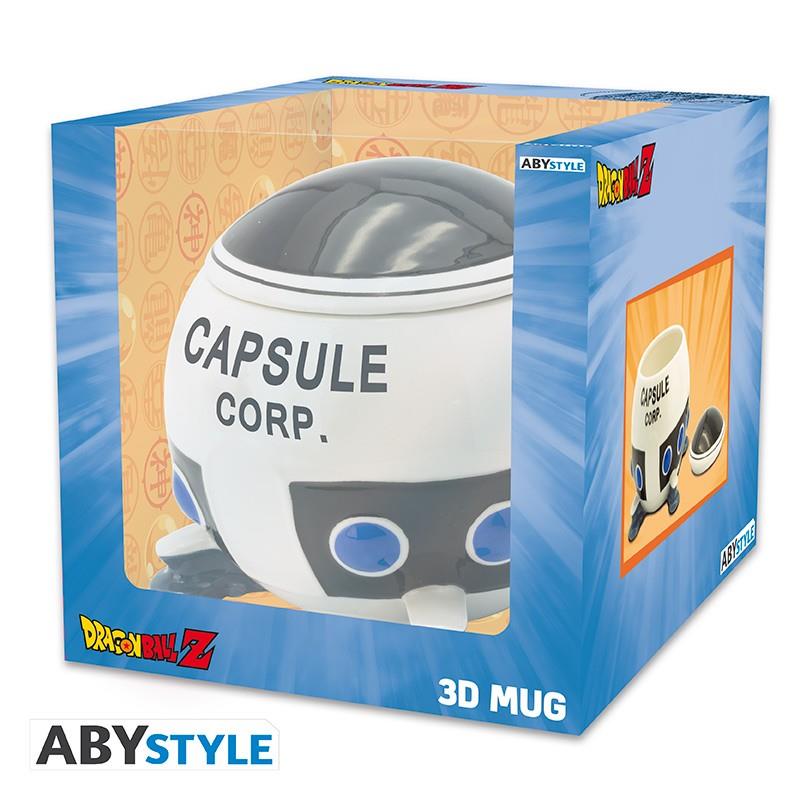 Dragon Ball 3D Tasse Capsule Corp Spaceship