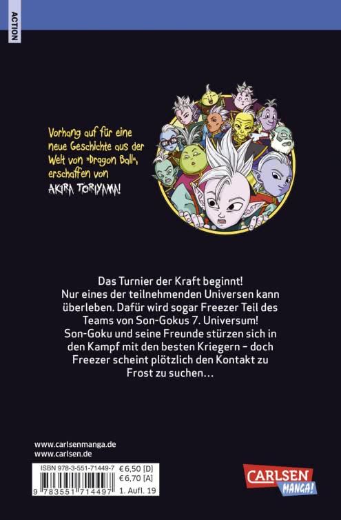Dragon Ball Super 07: Das Turnier der Kraft beginnt! Welches Universum überlebt?!