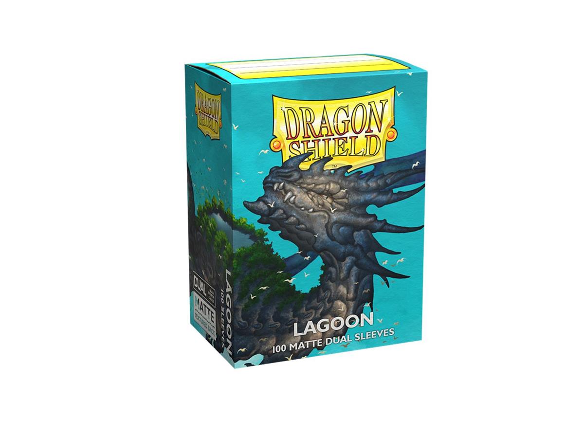 Dragon Shield Standard Sleeves - Dual Matte Lagoon (100 Sleeves)