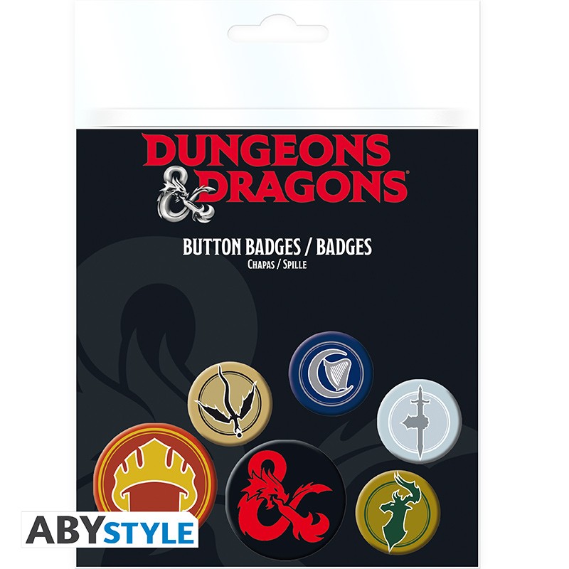 Dungeons & Dragons Badge Pack "Factions"