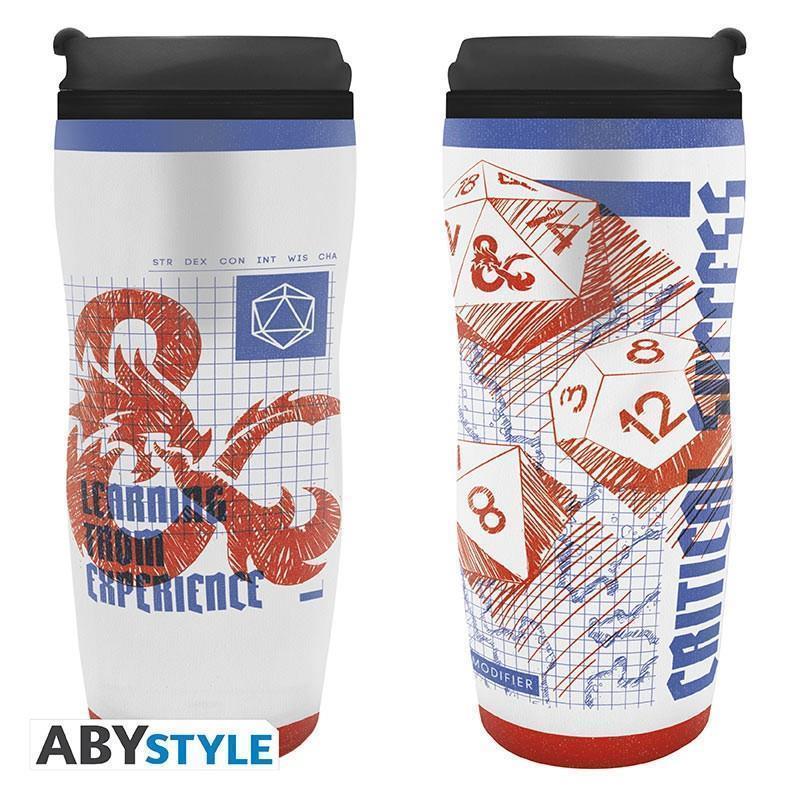 Dungeons & Dragons Travel Mug "Sketch Dice"