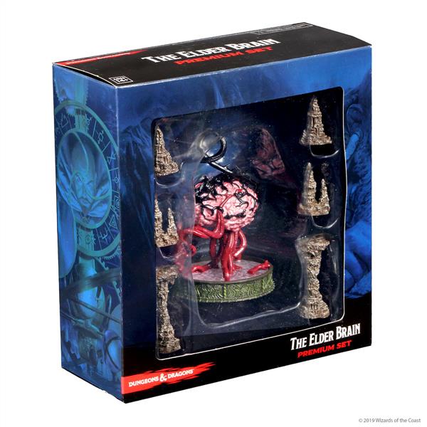 D&D Icons of the Realms - Volo & Mordenkainen's Foes - Elder Brain & Stalagmites Premium Figure - Case Incentive, Englisch
