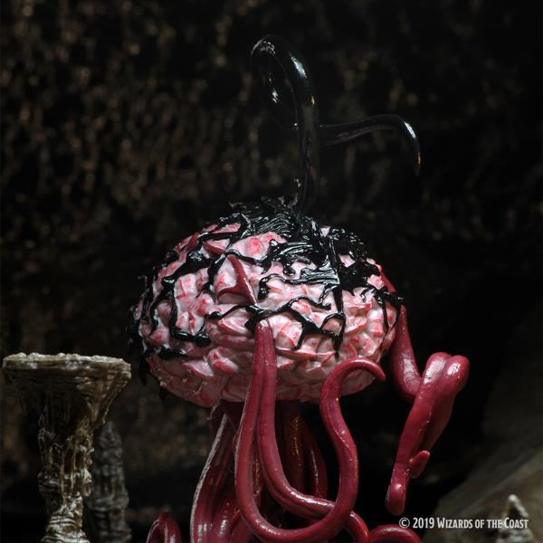 D&D Icons of the Realms - Volo & Mordenkainen's Foes - Elder Brain & Stalagmites Premium Figure - Case Incentive, English