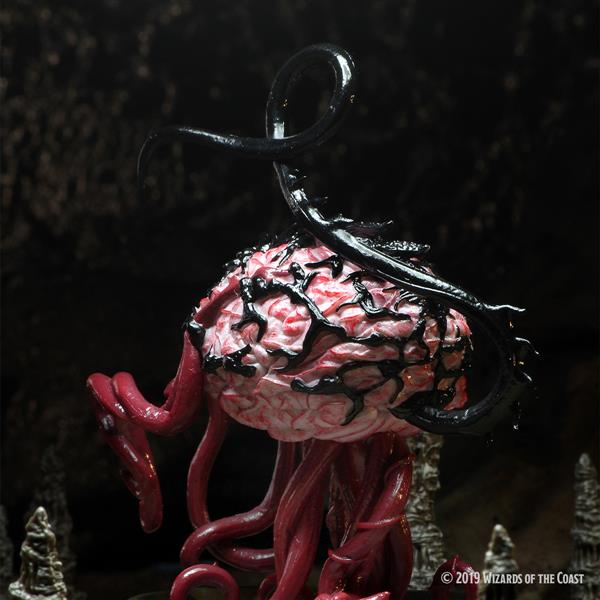 D&D Icons of the Realms - Volo & Mordenkainen's Foes - Elder Brain & Stalagmites Premium Figure - Case Incentive, English