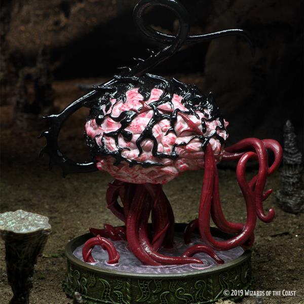 D&D Icons of the Realms - Volo & Mordenkainen's Foes - Elder Brain & Stalagmites Premium Figure - Case Incentive, English