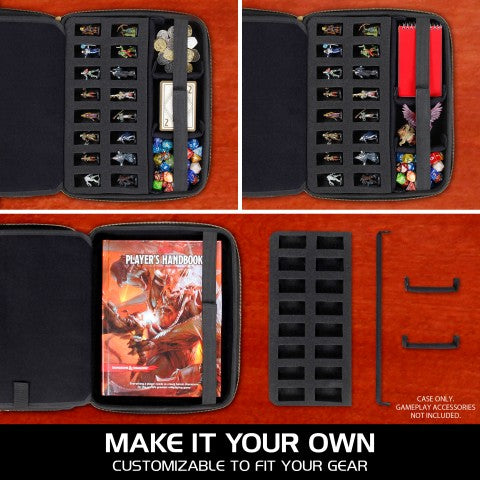 ENHANCE Tabletop RPGs RPG Organizer Case (Black)