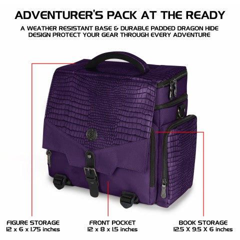 ENHANCE Tabletop RPGs RPG Adventurer's Bag Collector's Edition (Purple)