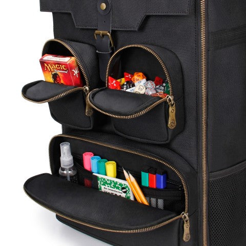ENHANCE Board Games & Puzzles Board Game Tower Backpack (Black)