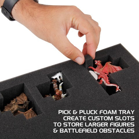 ENHANCE Miniature Figure Vault (Black)