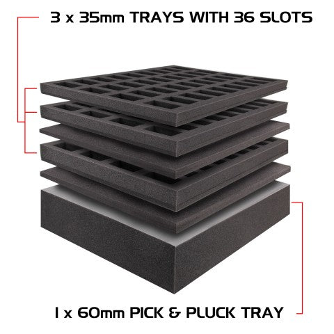 ENHANCE Miniature Figure Vault (Black)