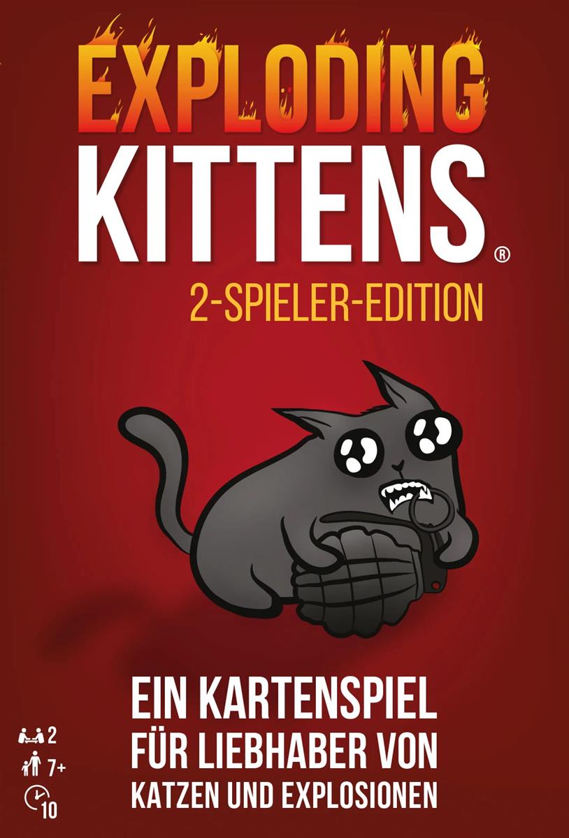 Exploding Kittens: 2-Spieler-Edition (DE)