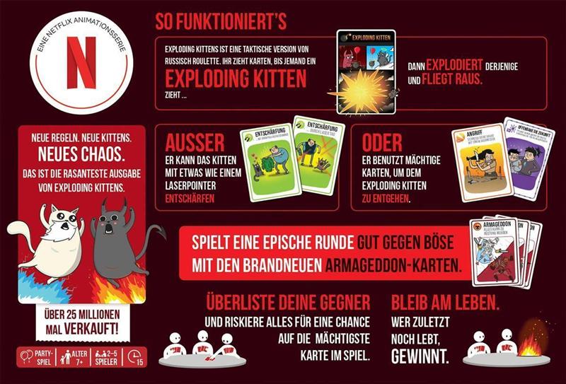 Exploding Kittens: Good vs. Evil (DE)
