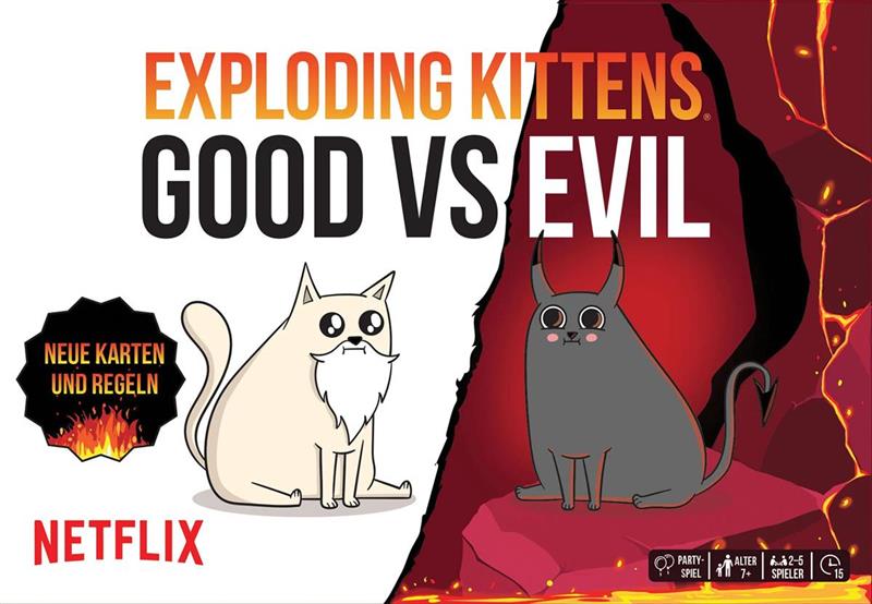 Exploding Kittens: Good vs. Evil (DE)