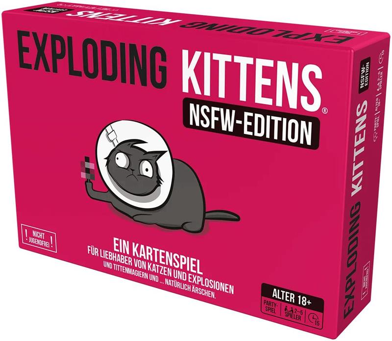 Exploding Kittens NSFW Edition (NEU) (DE)