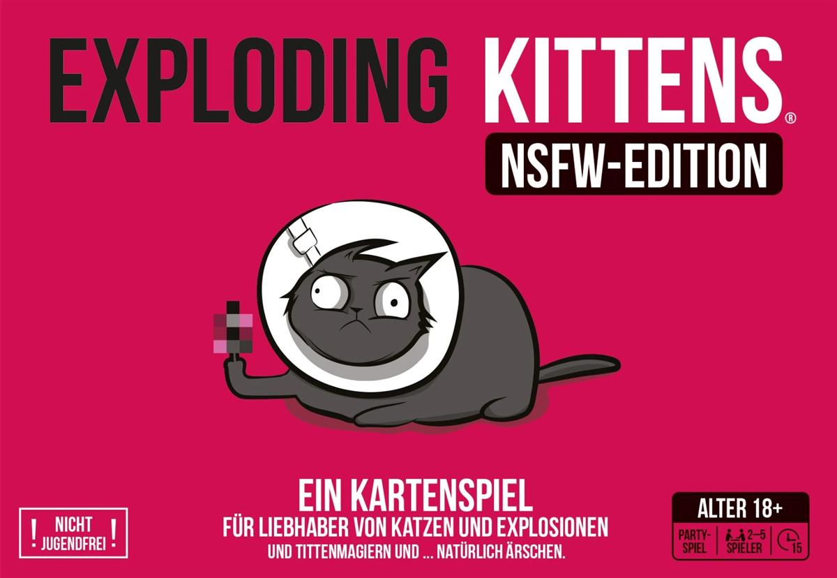 Exploding Kittens NSFW Edition (NEU) (DE)