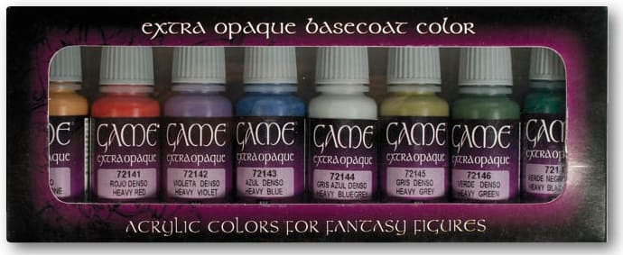 Extra Opaque Basecoat Colours (8) (best of 16)