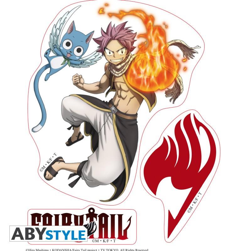 Fairy Tail Stickers Natsu & Lucy (2 Sheets)