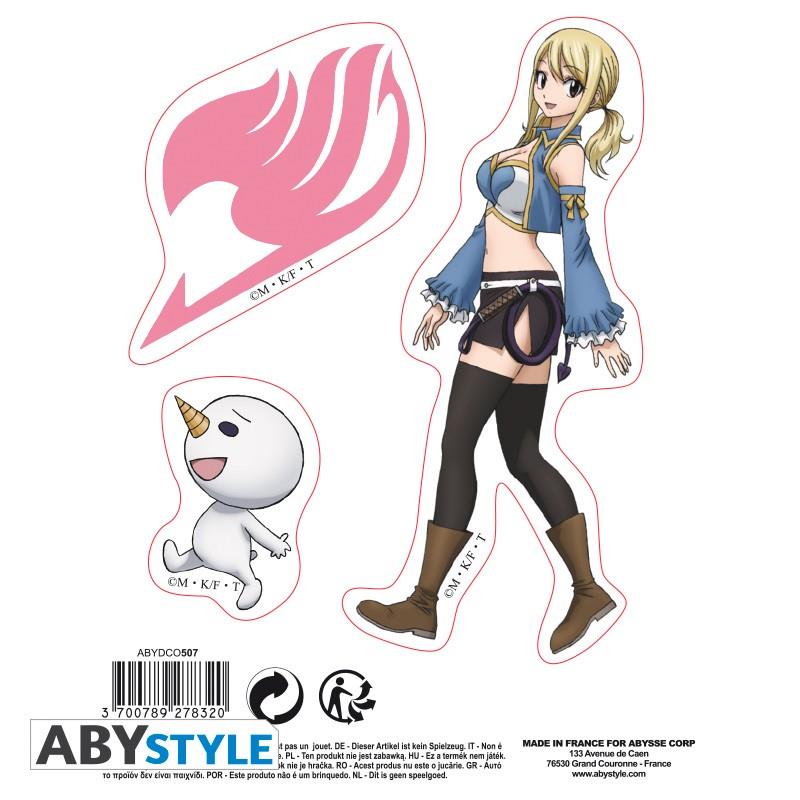 Fairy Tail Stickers Natsu & Lucy (2 Sheets)