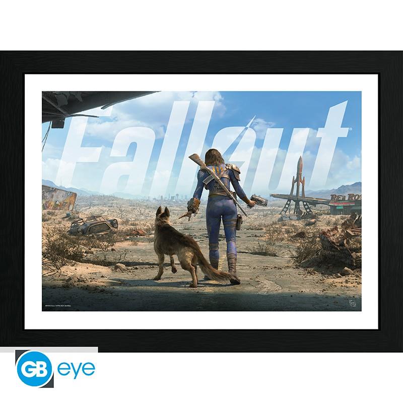 Fallout Framed Print "Female Sole Survivor" 30 x 40 cm