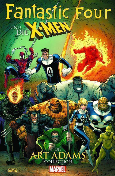 Fantastic Four & die X-Men Collection von Art Adams
