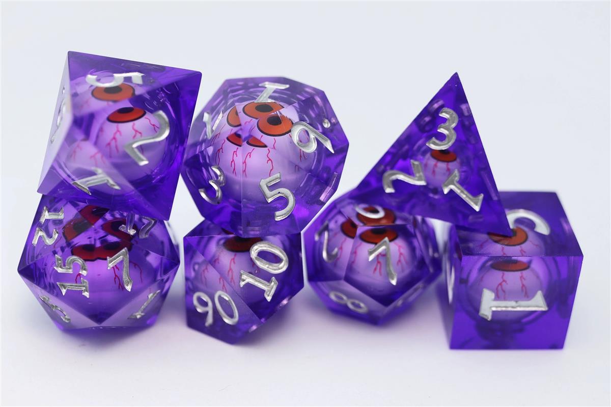 Sharp Edge Moving Eye RPG Dice Set - Mageshot