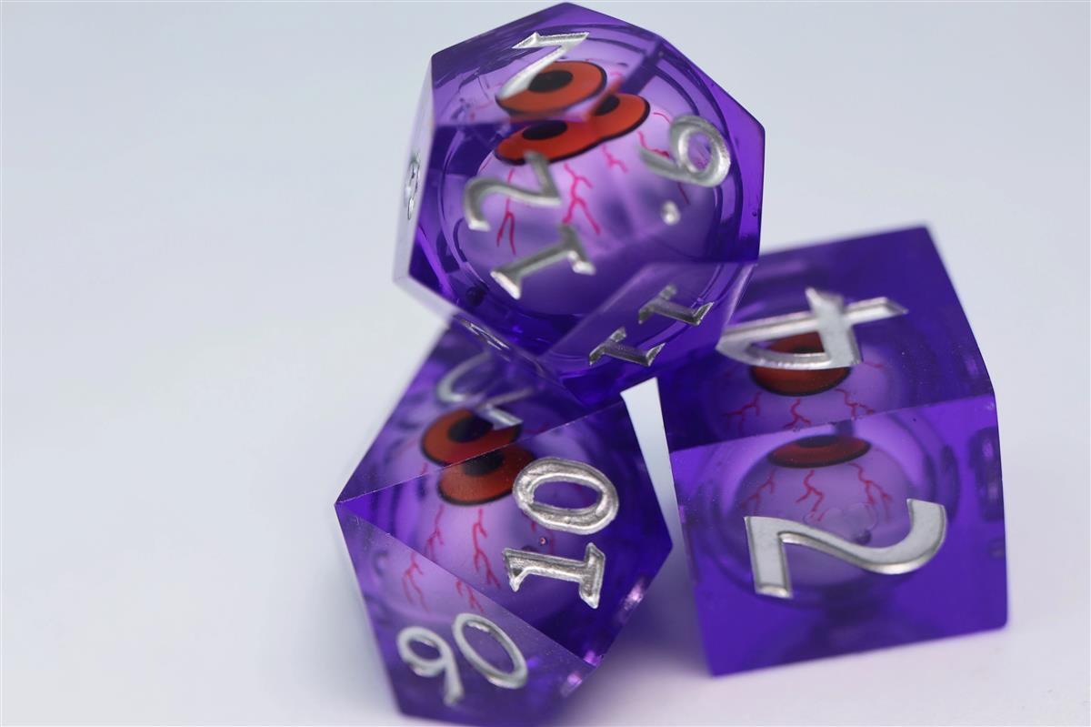 Sharp Edge Moving Eye RPG Dice Set - Mageshot