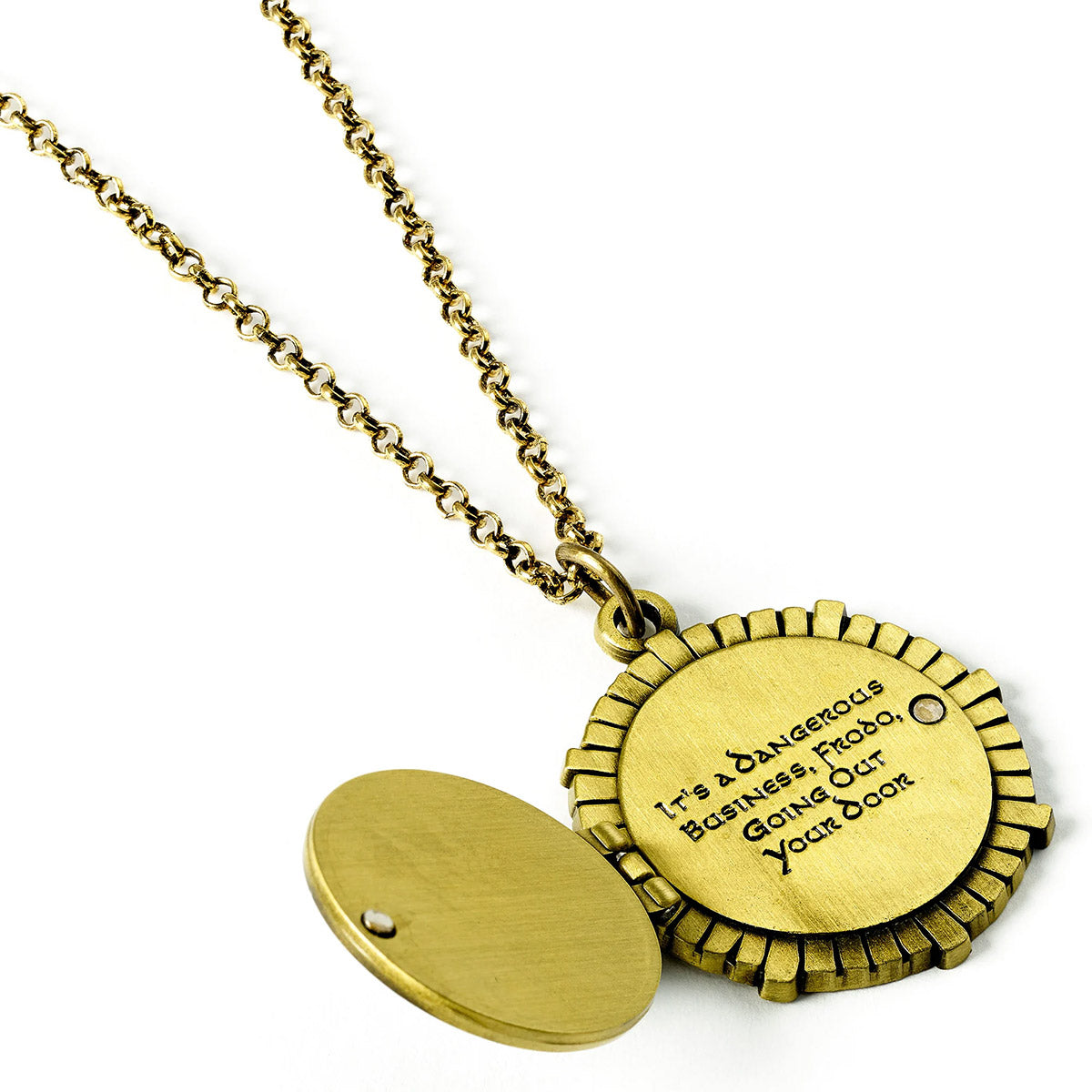 Lord of the Rings Necklace "Hobbit Door"