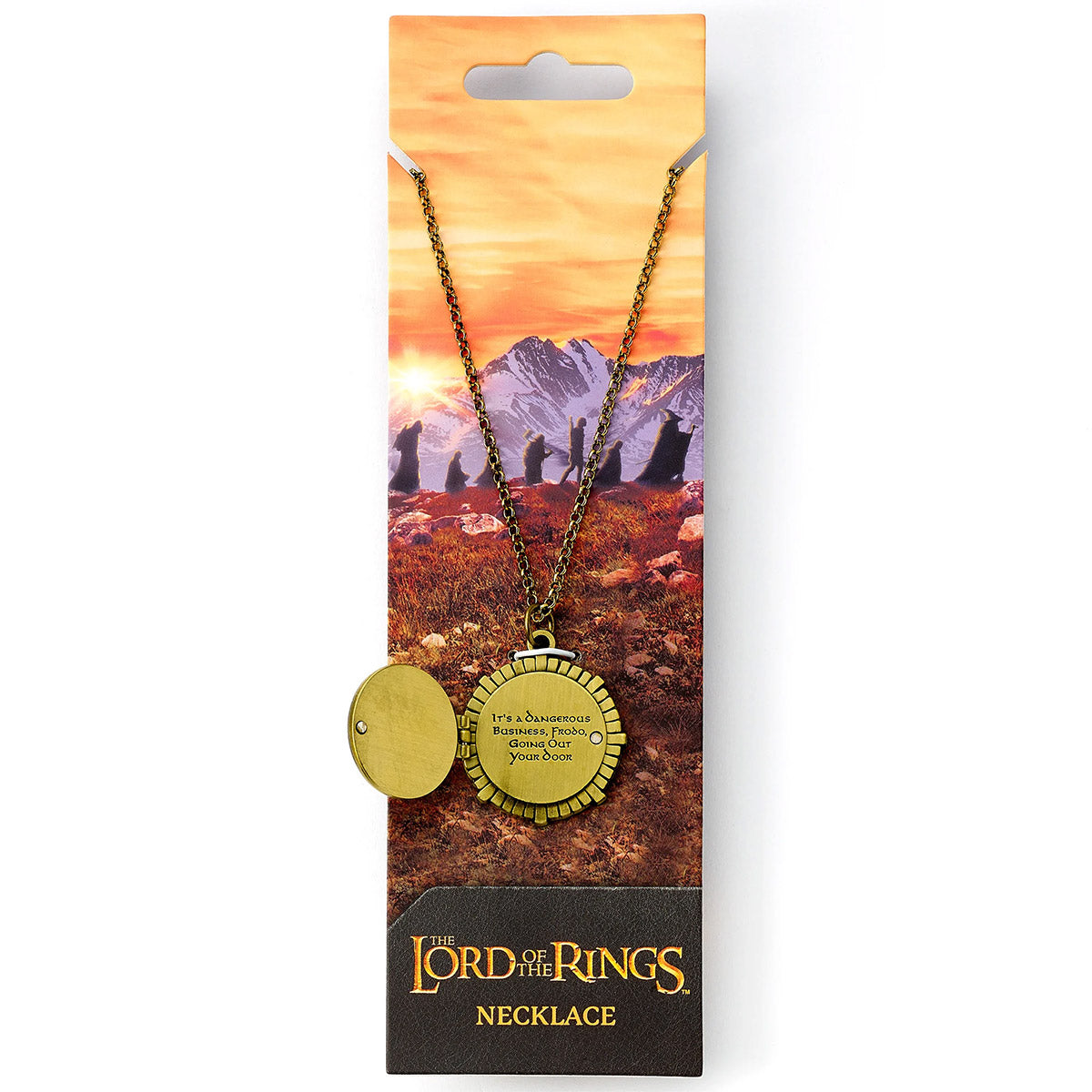 Lord of the Rings Necklace "Hobbit Door"