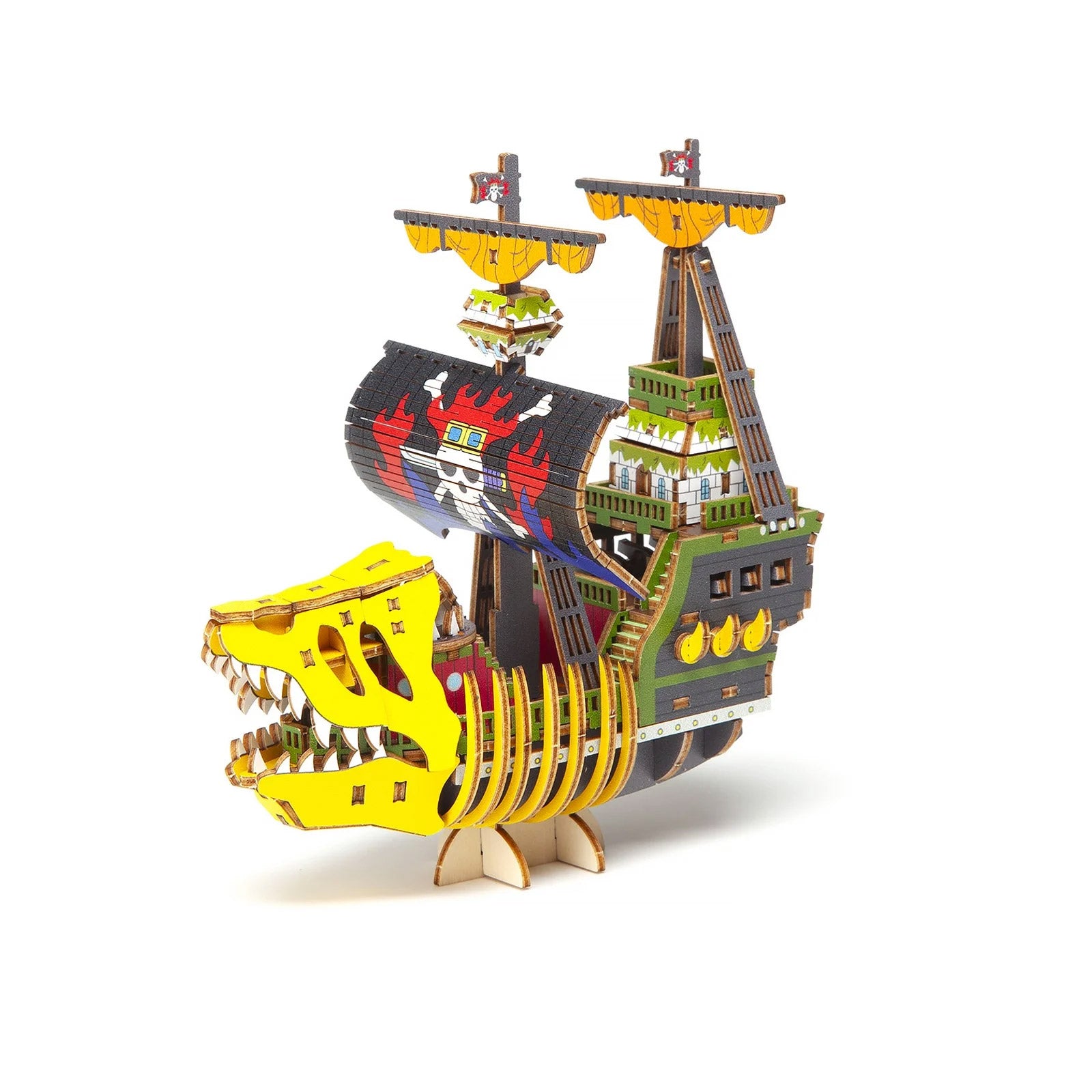 One Piece Wooden Model Kit Victoria Punk (12,5 x 7 x 13,5 cm)