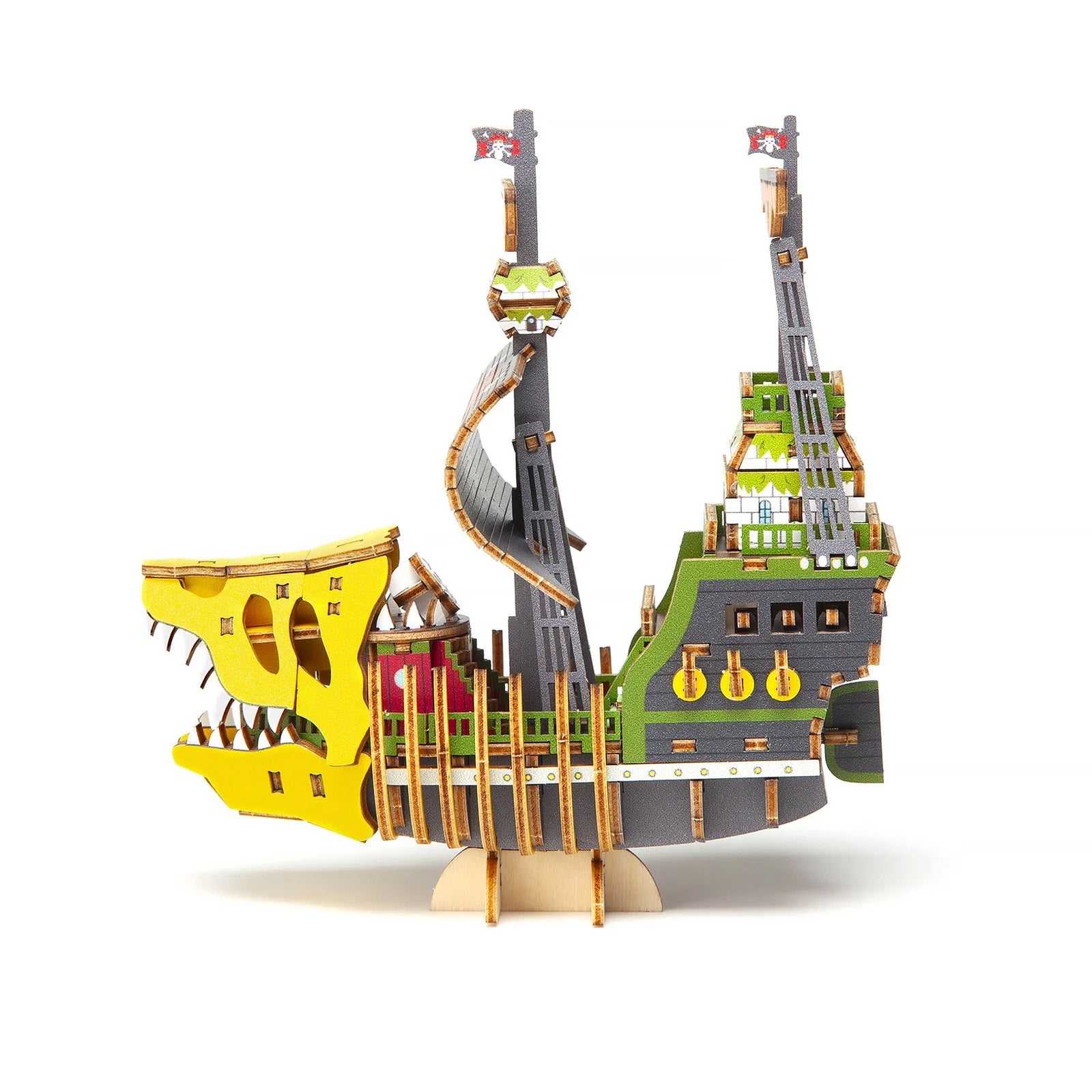One Piece Wooden Model Kit Victoria Punk (12,5 x 7 x 13,5 cm)