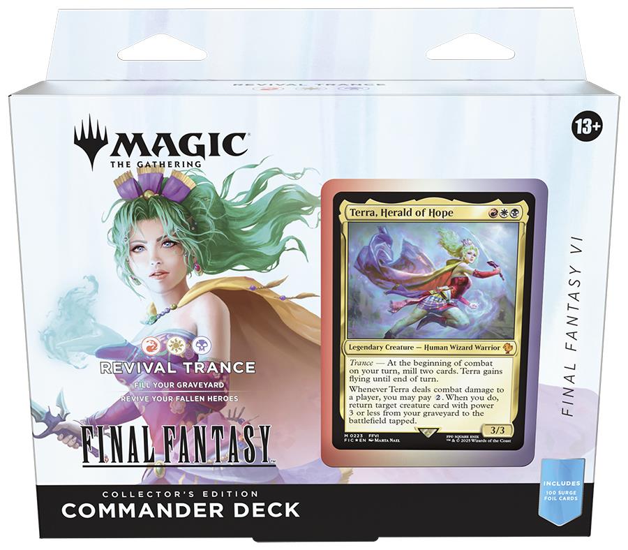 Magic: The Gathering Final Fantasy Commander Deck (GER) Revival Trance (White/Black/Red)
