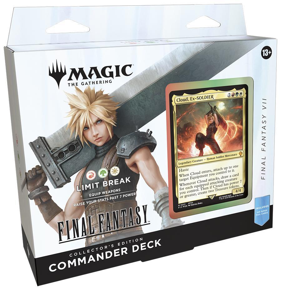 Magic: The Gathering Final Fantasy Commander Deck (GER) Limit Break (White/Red/Green)