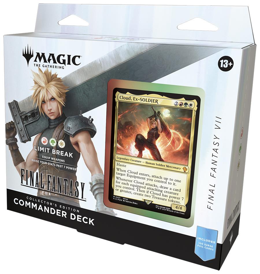 Magic: The Gathering Final Fantasy Commander Deck (GER) Limit Break (White/Red/Green)