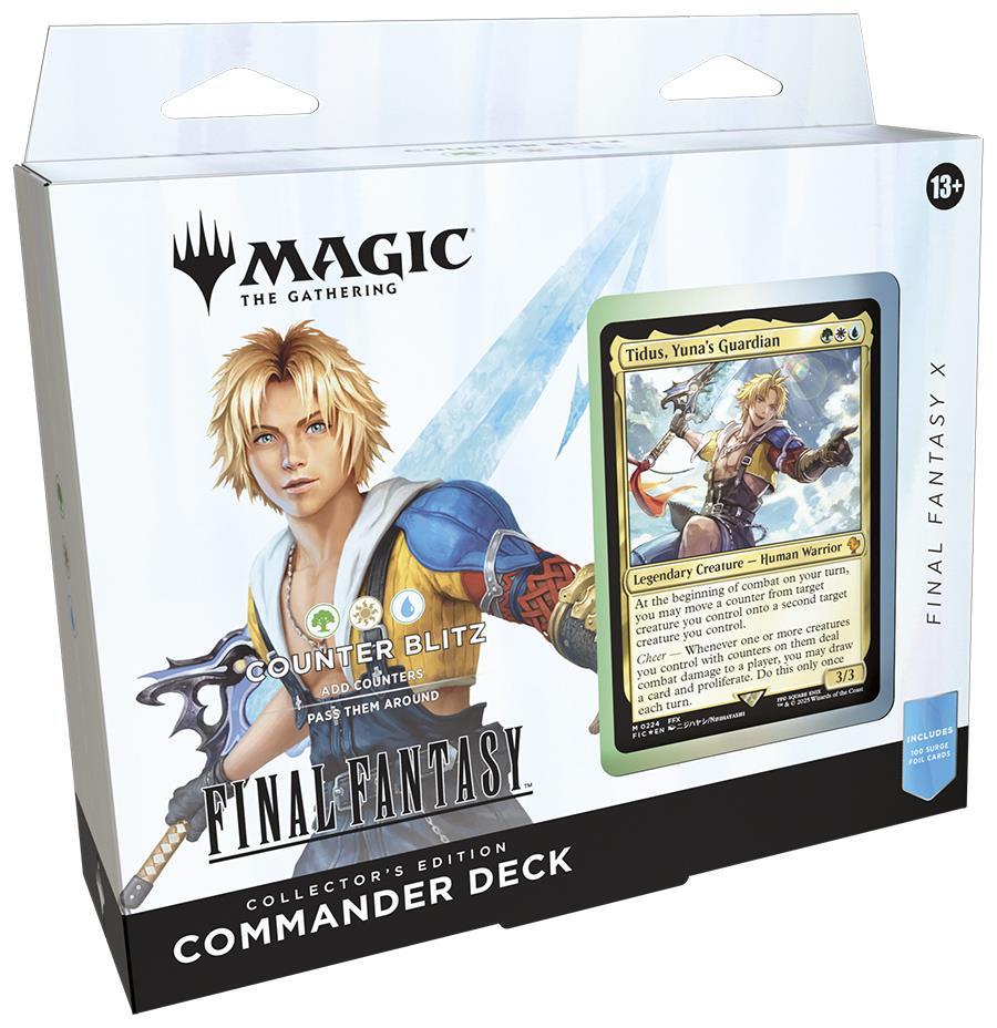 Magic: The Gathering Final Fantasy Commander Deck (GER) Counter Blitz (White/Blue/Green)