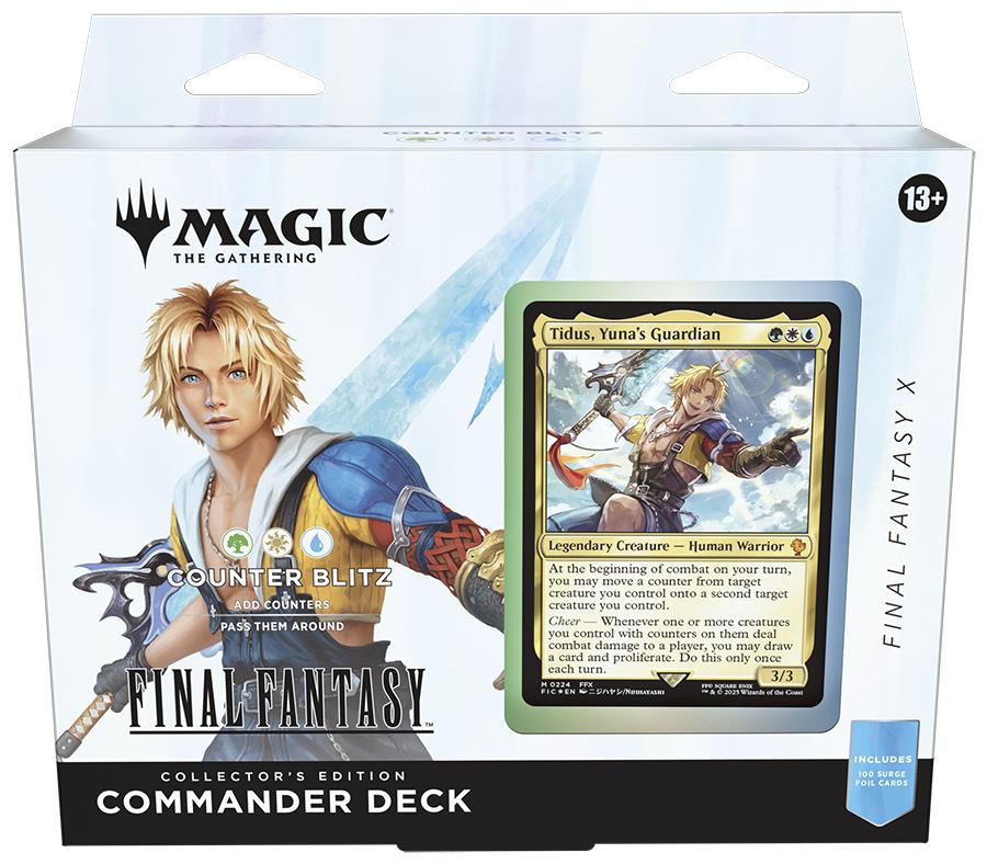 Magic: The Gathering Final Fantasy Commander Deck (GER) Counter Blitz (White/Blue/Green)