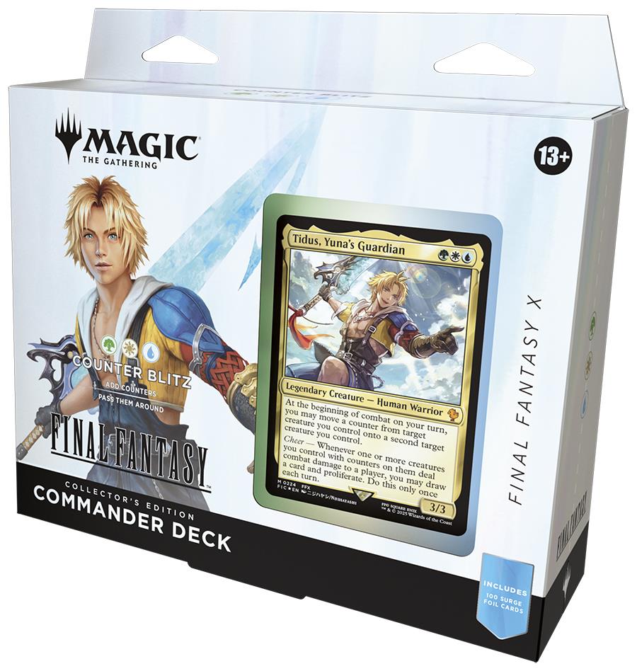Magic: The Gathering Final Fantasy Commander Deck (GER) Counter Blitz (White/Blue/Green)