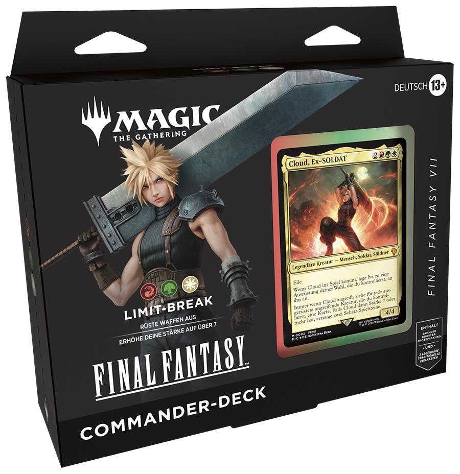Magic: The Gathering Final Fantasy Commander Deck (GER) Limit Break (White/Red/Green)