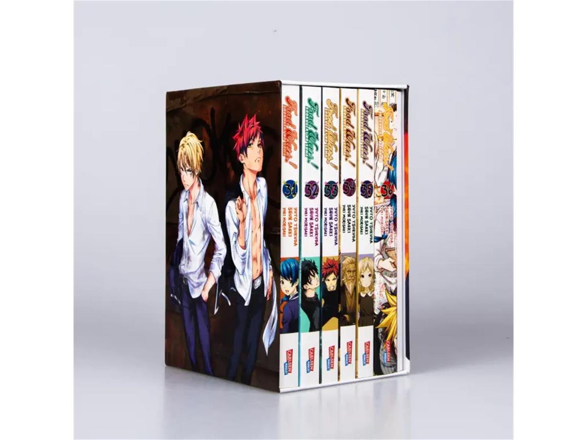 Food Wars - Shokugeki No Soma, Bände 31-36 (Sammelschuber mit Extra)