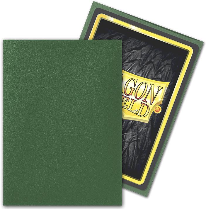 Dragon Shield Standard Sleeves - Matte Forest Green (100 Sleeves)