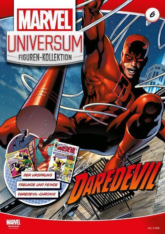 Marvel Universum Figuren-Kollektion 06: Daredevil (mit handbemalter Classic Marvel-Figur)