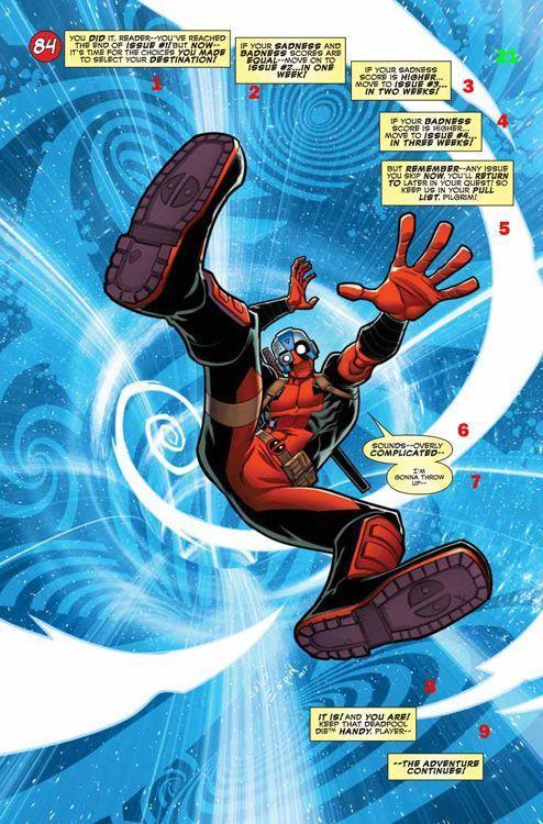 Deadpool: Du bist Deadpool - Der interaktive Spiele-Comic (mit Deadpool-Würfeln, -Stiften und -Spielblättern)