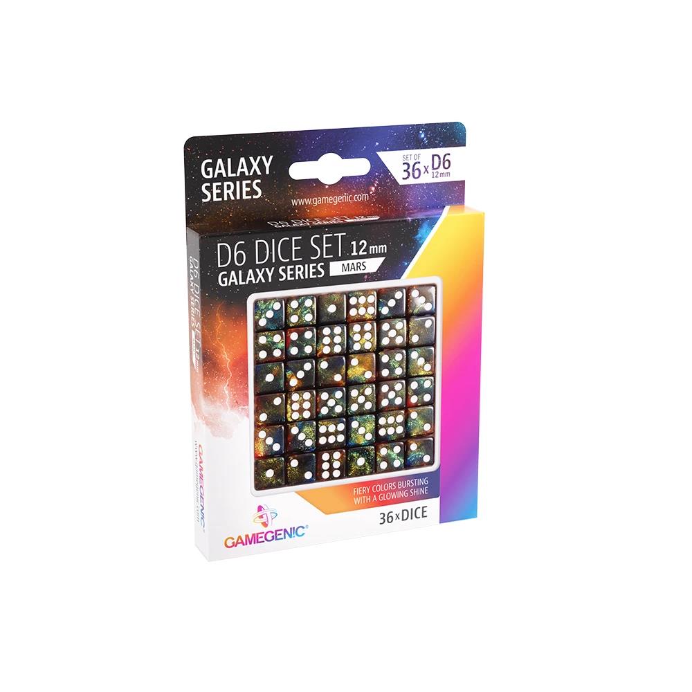 Galaxy Series - Mars - D6 Dice Set 12 mm (36)