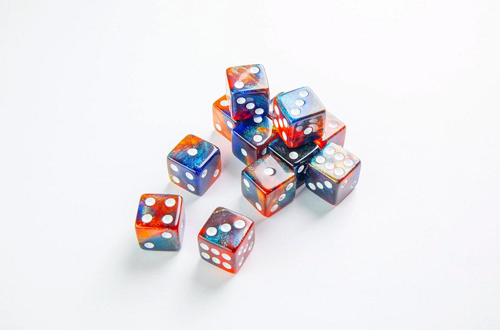 Galaxy Series - Mars - D6 Dice Set 16 mm (12)