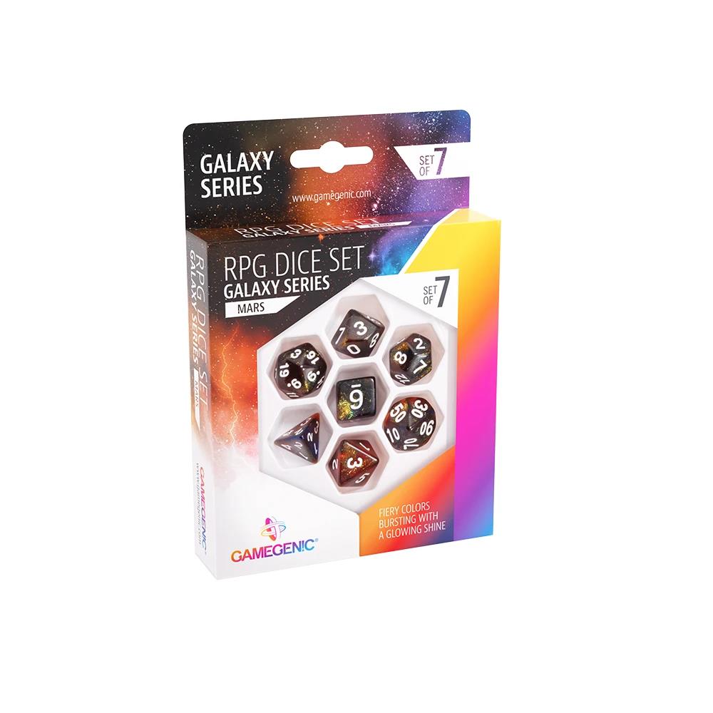 Galaxy Series - Mars - RPG Dice Set (7)