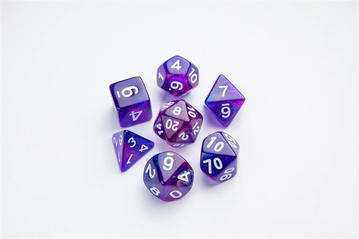 Galaxy Series - Nebula - RPG Dice Set (7)