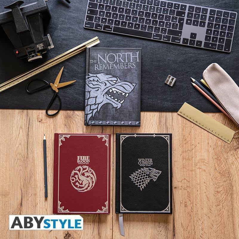 Game of Thrones Premium A5 Notebook "Stark"