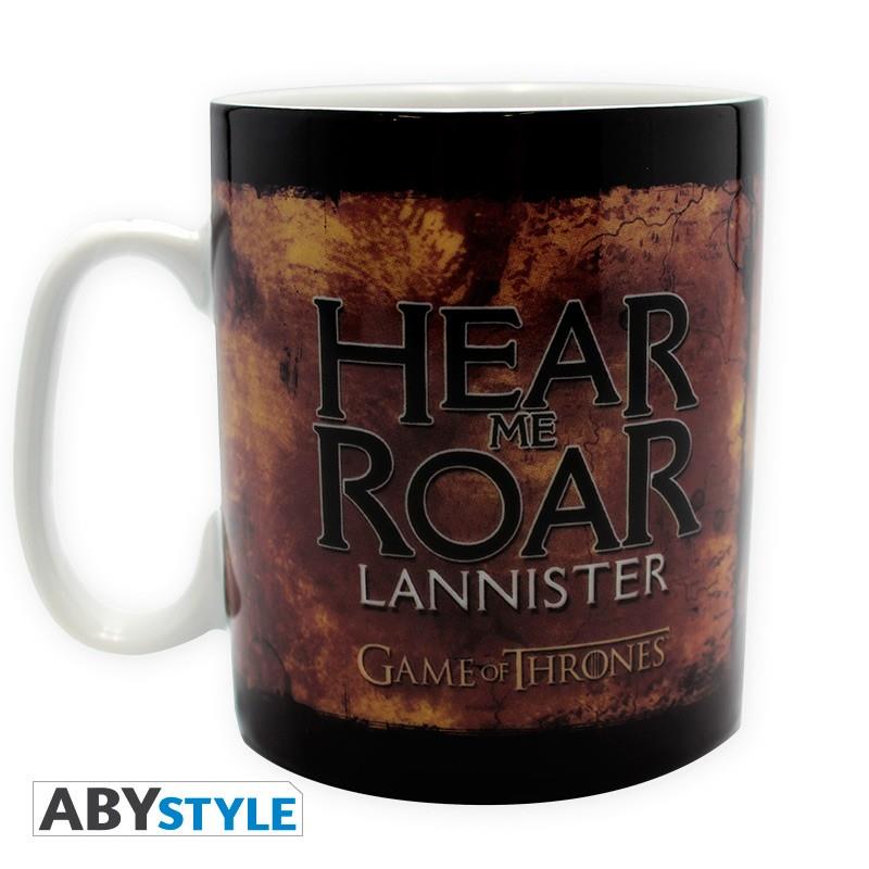 Game of Throne Mug Lannister "Hear me Roar"