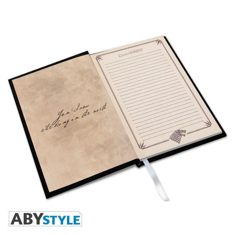 Game of Thrones Premium A5 Notebook "Stark"