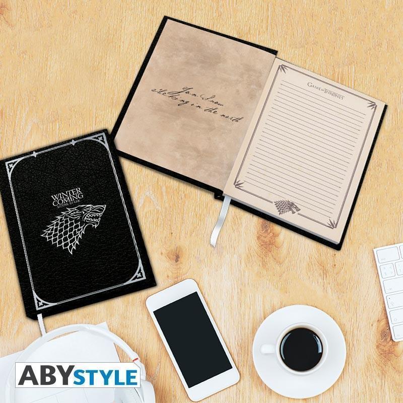 Game of Thrones Premium A5 Notebook "Stark"